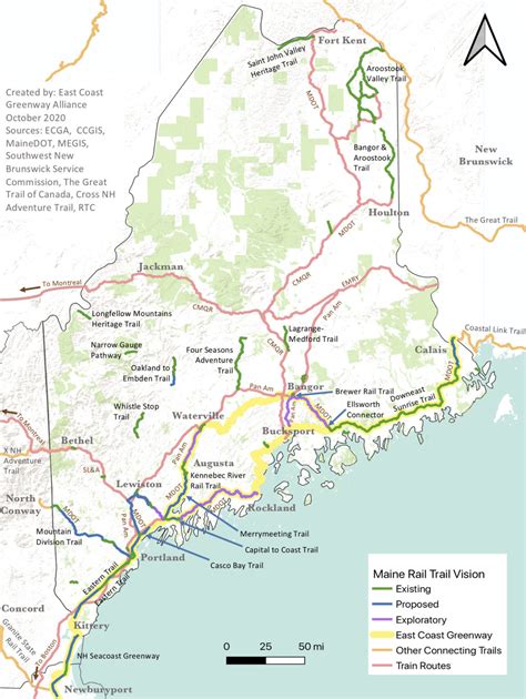 Maine Trail Finder