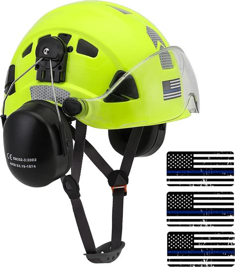 Hard Hats Construction Safety Helmet, LOHASTAR Vented Hard Hat ANSI Z89 ...