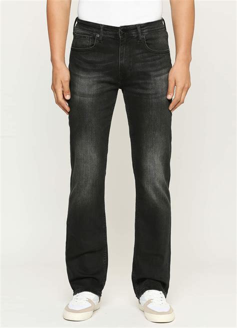 Holborne Regular Fit Mid Waist Straight Leg Jeans | Pepe Jeans India