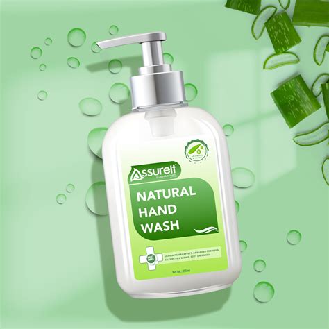 Assure Natural Handwash | Gentle Aloe Vera Hand Wash Liquid - Fills India