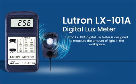 Lutron LX-101A lux meter Along With Calibration Certificate : Amazon.in ...