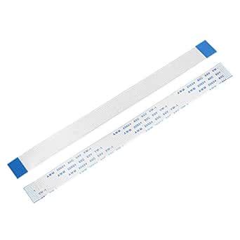 uxcell Flexible Flat Cable,150mm 1mm Pitch 12 Pins FPC FFC Flexible ...