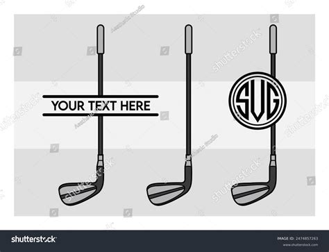 Golf Stick Golf Stick Clipart Vector Stock Vector (Royalty Free ...