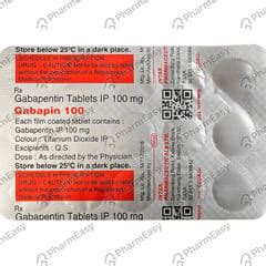 Gabapin 100 Tablet: Uses, Side-effects, Price, Dosage & More Info ...