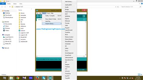 Arduino Software Tutorial 4 的图像结果