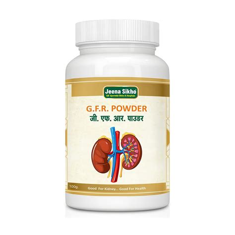 Buy Jeena Sikho GFR/Kidney Care Powder | Herbal Kidney Detox Powder ...