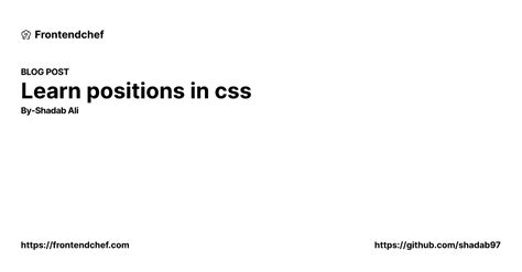 Image result for CSS Position EAM