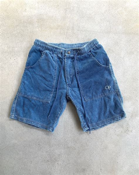 "ocean pacific" sunwear corduroy short pants | PUSH ME HARDER