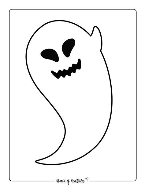 Ghost Stencils Halloween PYO Cookie Stencil Little Ghost JN00120