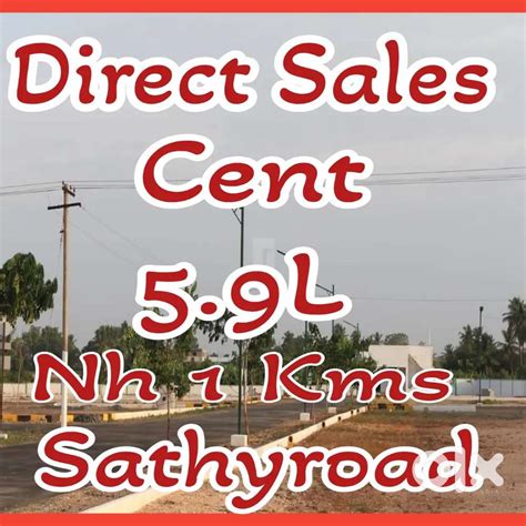 Nh Sathyroad Near 5.9 L Percent Just 1 Kms Distance From Nh - Lands ...