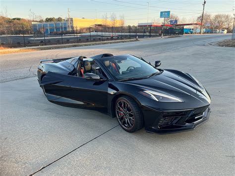 Black Chevrolet Corvette C8 Rental Pensacola
