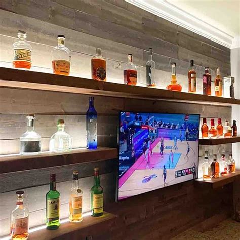 Make space with these DIY bar shelf ideas | Gathered