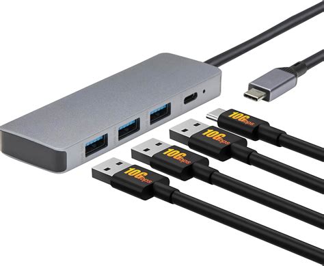 Amazon Basics USB-Hub-Dock für USB 3.2/3.1 2. Generation, 10 Gbit/s ...