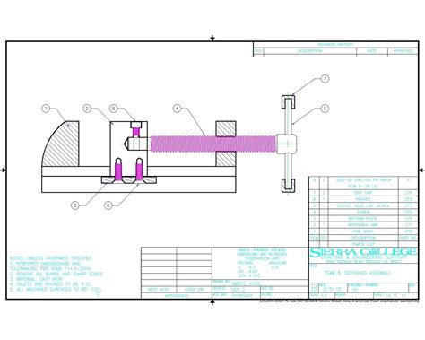 Image result for Machine Vice Assembly Drawing