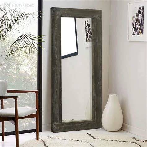 Large Modern Farmhouse Floor Mirror at Carolann Ness blog