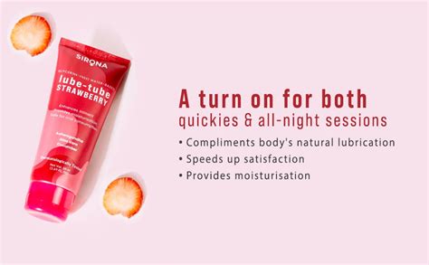 Sirona Lube-tube Strawberry Flavour Lubricant Gel, 50 ml Price, Uses ...