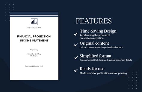 Image result for Projected Income Statement Graphic Design