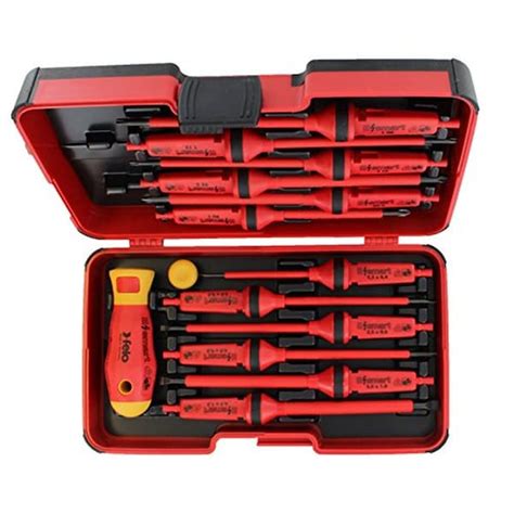 Felo E-Smart Insulated Screwdriver Set (14-Piece) 0715751719 | Zoro