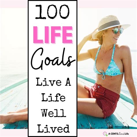 Image result for Life Goals Examples