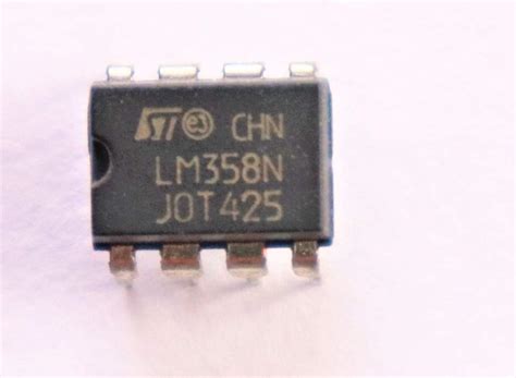 LM358N Low Power Dual Op-Amp IC : Amazon.in: Industrial & Scientific