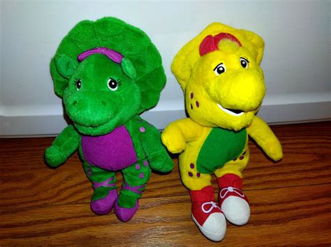 Barney - BJ & Baby Bop 8" Plush. | #4572143271