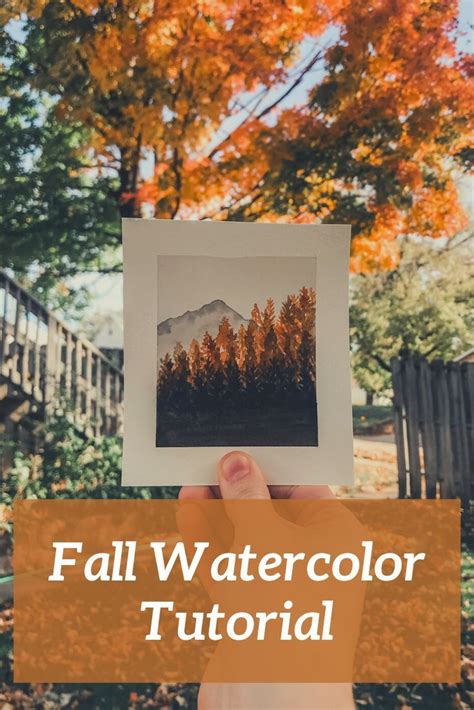Image result for Quick Fall Watercolor Tutorial