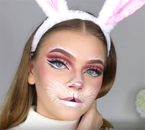 bunny clown makeup