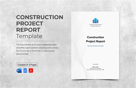 College Project Report Template in Word, PDF, Google Docs - Download ...