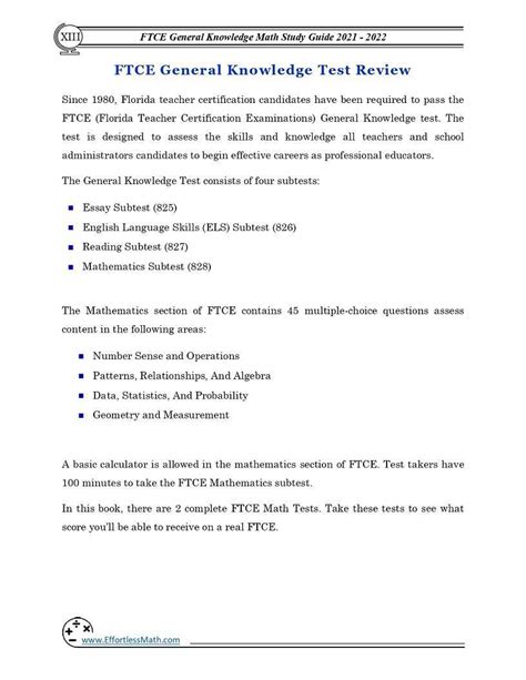 FTCE General Knowledge Math 的图像结果