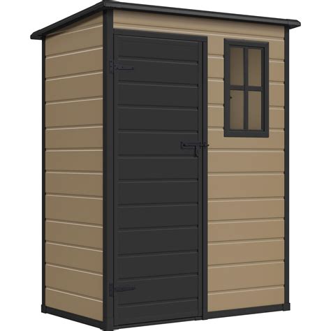 DWVO 5x3 FT Outdoor Storage Shed with Reinforced Floor, All-Weather ...