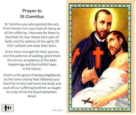Prayer To St Camillus De Lellis at Mark Cox blog