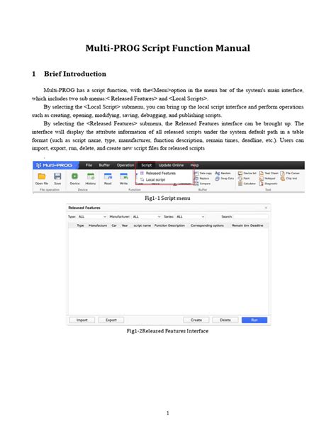 Image result for Multi Prog Script