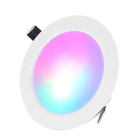 Buy 5W LEDs Recessed Downlight 16 Color & 4 Flashing Modes Dimmable ...