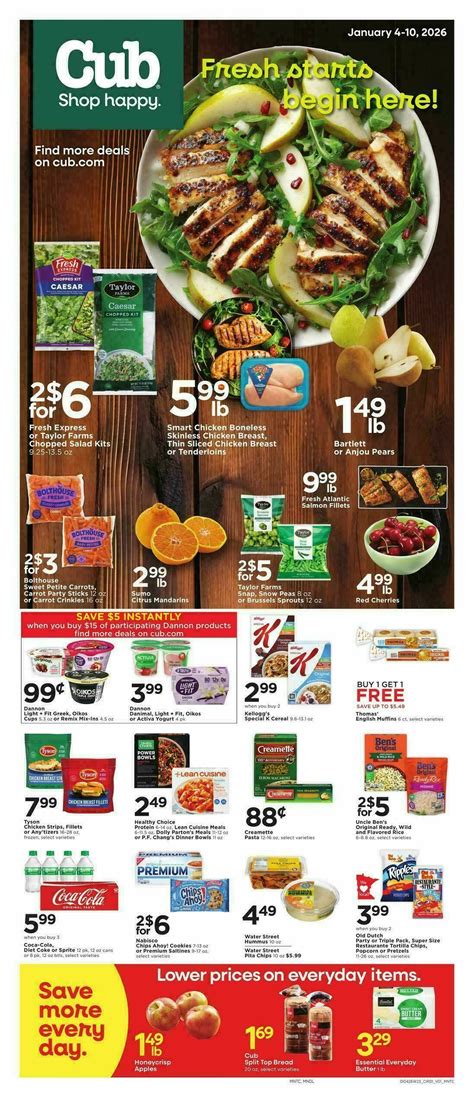 Cub Foods Weekly Ad from January 4