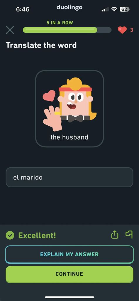 [Spanish] Ok i'm starting to convince myself that doulingo is teaching ...