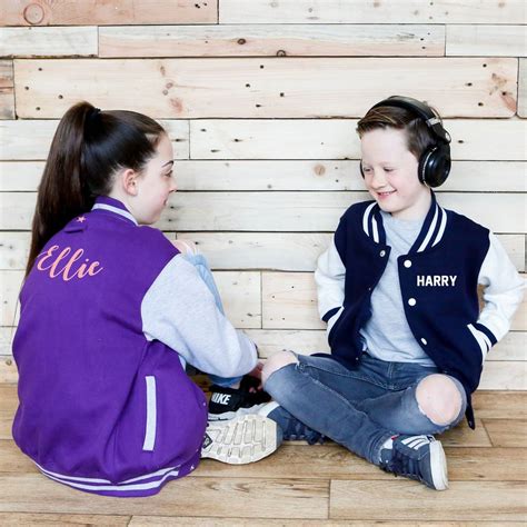 Personalised Childrens Varsity Jacket By Jack Spratt