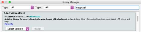 Image result for NeoPixel Library Arduino