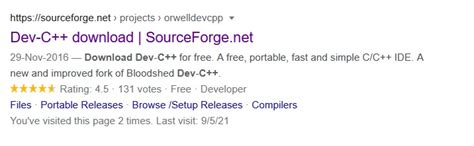Image result for Dev C++ Compiler Download