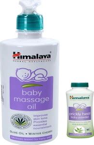 Himalaya Herbals Herbals Baby Massage Oil (500ml)+Himalaya Herbals ...
