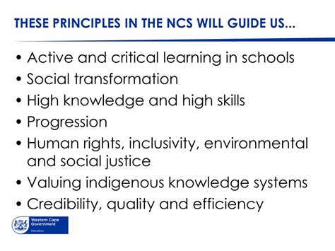 PPT - OVERVIEW IMPLEMENTING THE NCS GR R-12 CURRICULUM AND ASSESSMENT ...