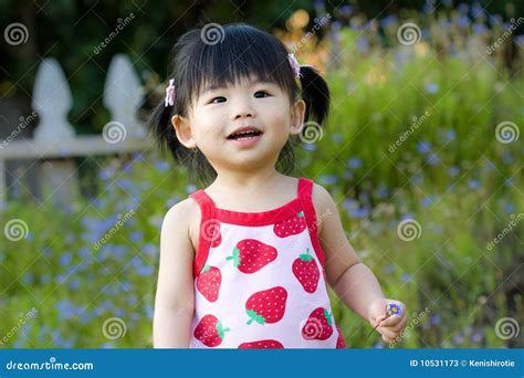 Little Asian Chinese Baby Girl Stock Image - Image of face, sweet: 10531173