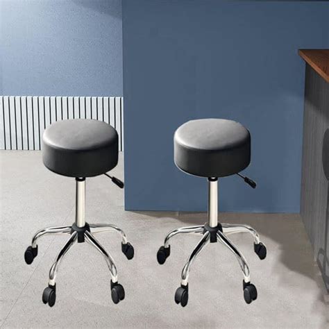NGFC Doctor Stool with Adjustable Height, Wheels | Sitting Stool for ...