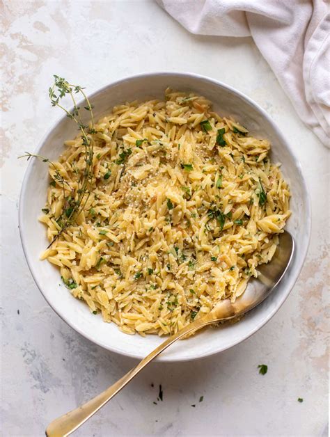 Parmesan Herb Orzo | Recipe Cart | Recipe Cart