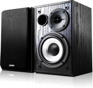 Buy Edifier R980T 2.0 Active Bookshelf Speakers (Black) 24 W Bluetooth ...