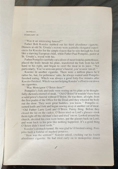 The Rosary Murders ADVANCE UNCORRECTED PROOF William Kienzle 1979 ...