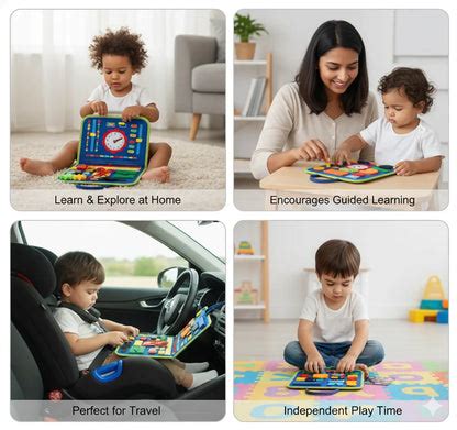 BusyBook™ – 19+ Developmental Montessori Activities | Sensory Skill-Bu ...