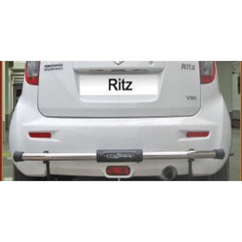Classique-Rear Bumper Guard Full S.S-Micro-Hyundai i10