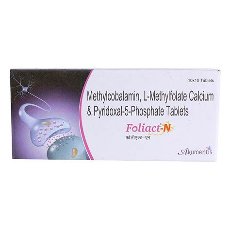 Buy FOLIACT N TABLET 1 | 19 Minutes Delivery | Apollo Pharmacy