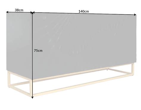 Buy Wave sideboard 3 Door Black Online in India | The Home Dekor