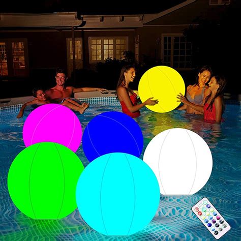Image result for Floating LED Pool Light Ball